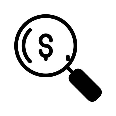 basit iş simge vektör çizim 