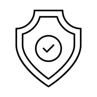 Başarı sembolü ile kalkan koruma