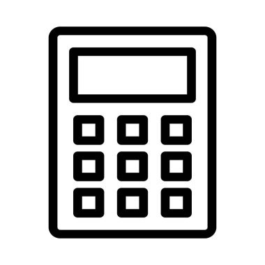 Takvim simgesi vektör illüstrasyonu 