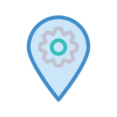 İş satırı simgesi, vektör çizim