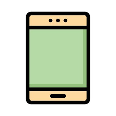 Telefon simgesi vektör illüstrasyonu 