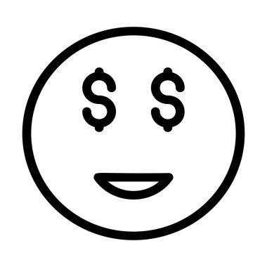 basit iş simge vektör çizim 