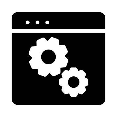 basit bilgisayar ve kablosuz teknoloji simgesi beyaz arka plan üzerinde izole