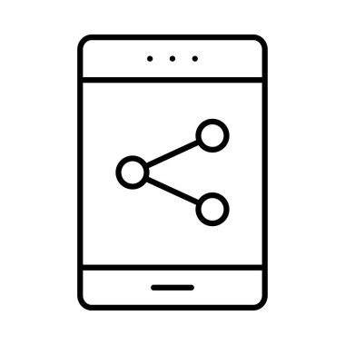 Beyaz arka plan üzerinde izole parola işareti ile tablet cihaz