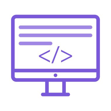 bilgisayar simgesi vektör illüstrasyonu 