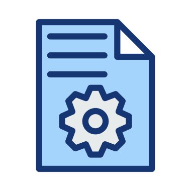 Mavi liste ile dişli üzerinde izole beyaz arka plan