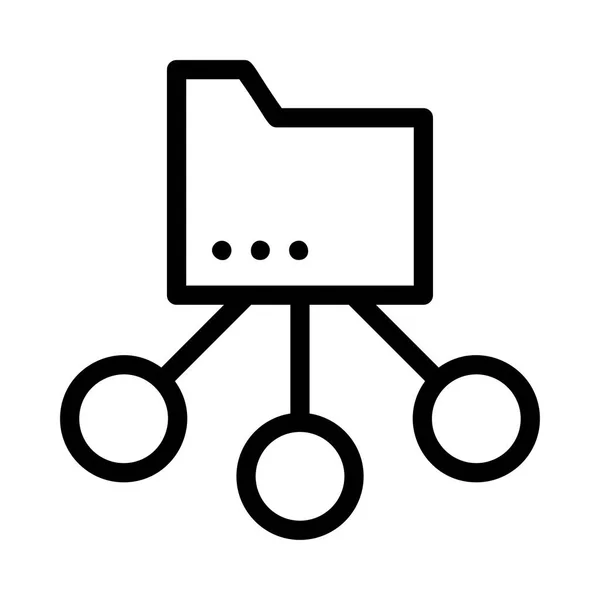 Icône Simple Ordinateur Technologie Sans Fil Isolé Sur Fond Blanc — Image vectorielle
