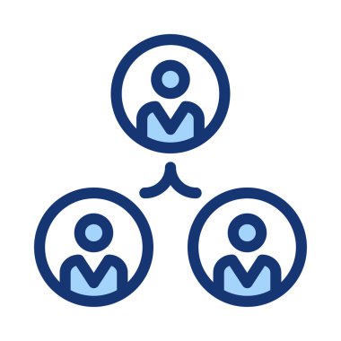 Beyaz arka plan üzerinde izole insanlar bağlama grubu