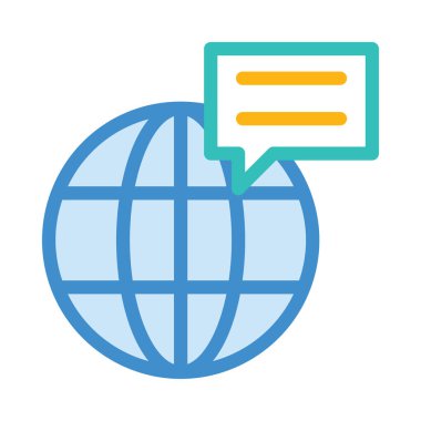 İş satırı simgesi, vektör çizim