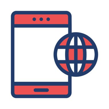 basit bilgisayar ve kablosuz teknoloji simgesi beyaz arka plan üzerinde izole