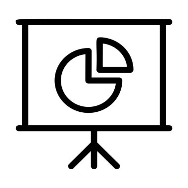 basit iş simge vektör çizim 