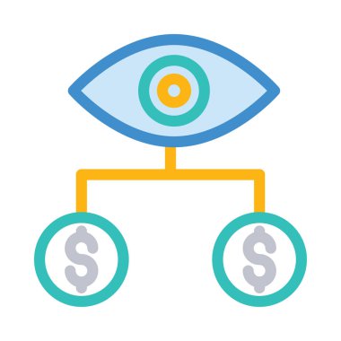 basit iş simge vektör çizim