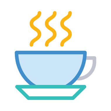 Çay simge vektör çizim