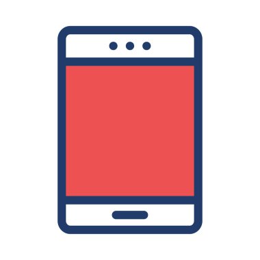 Telefon simgesi vektör illüstrasyonu