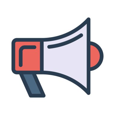 Hoparlör beyaz arkaplanda izole edildi