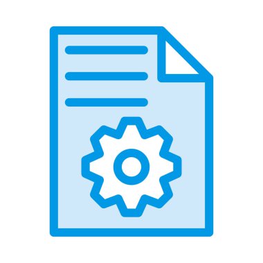 Mavi liste ile dişli üzerinde izole beyaz arka plan