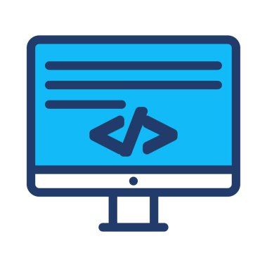 basit bilgisayar ve kablosuz teknoloji simgesi beyaz arka plan üzerinde izole