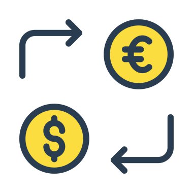 basit iş simge vektör çizim 