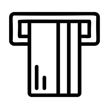 kart simge vektör çizim 