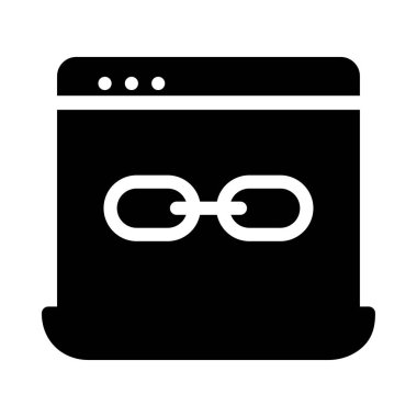 Beyaz arka plan üzerinde izole bilgisayar simgesi