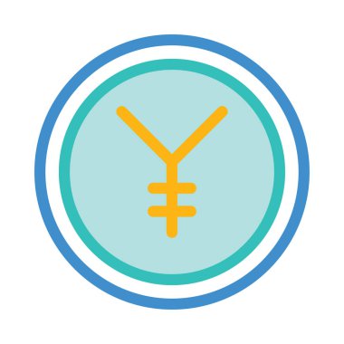 İş satırı simgesi, vektör çizim