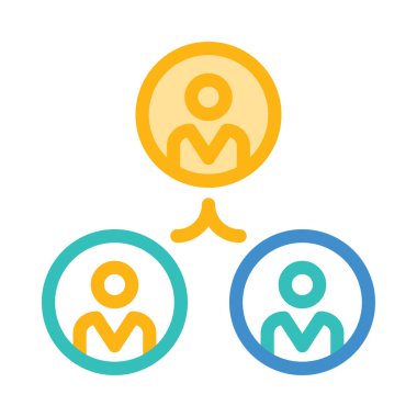 İş satırı simgesi, vektör çizim