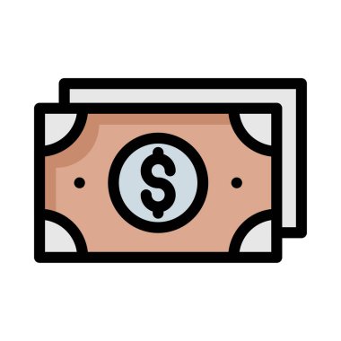 basit iş simge vektör çizim 