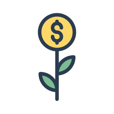 basit iş simge vektör çizim 