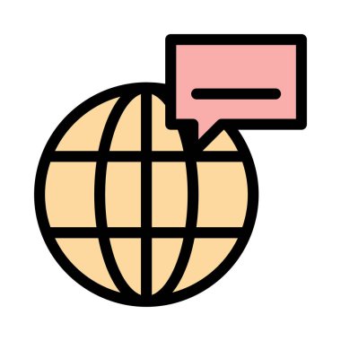 basit iş simge vektör çizim 