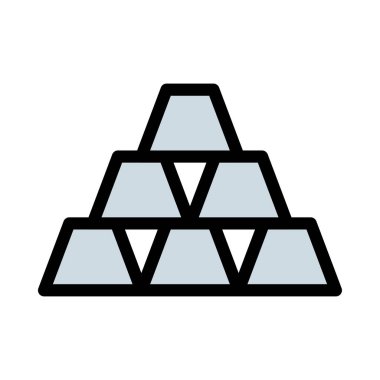 Beyaz arka plan üzerinde vektör illüstrasyon izole düz iş simgesi