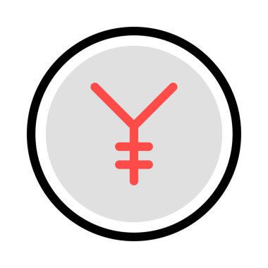 para işareti düz kutsal kişilerin resmi, vektör çizim