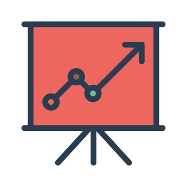 basit iş simge vektör çizim 