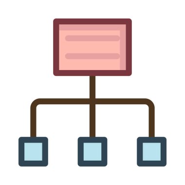 Paylaşılan belge beyaz arka plan üzerinde izole