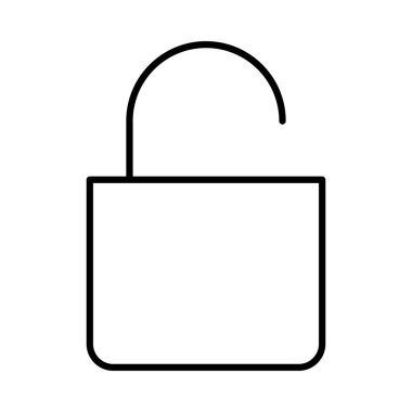 Beyaz arka plan üzerinde izole açılan kürek kilidi