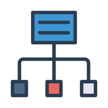 Paylaşılan dosya ve bağlantıları ile mavi tanıtım kurulu