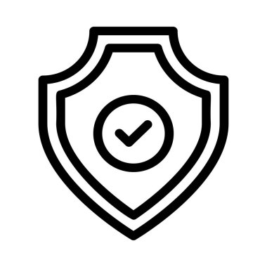 Güvenlik kavramsal imza izole üzerinde beyaz arka plan