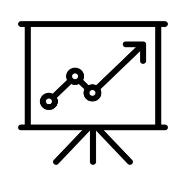 İş satırı simgesi, vektör çizim
