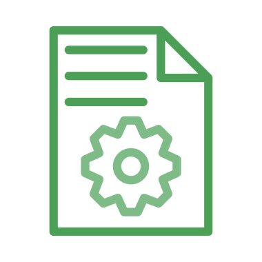 kağıt simgesi vektör illüstrasyonu