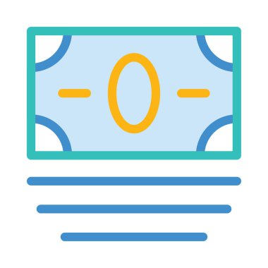 İş satırı simgesi, vektör çizim