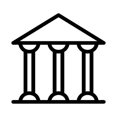 İş satırı simgesi, vektör çizim