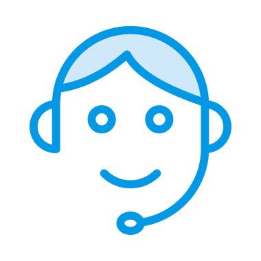 Beyaz arka plan üzerinde izole mikrofon ile kişi simgesi