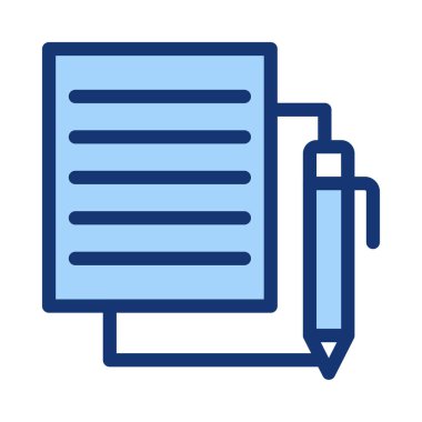 Metin ve beyaz arka plan üzerinde izole kalem ile listeleri