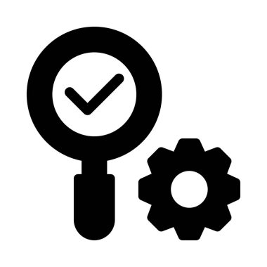 İş satırı simgesi, vektör çizim