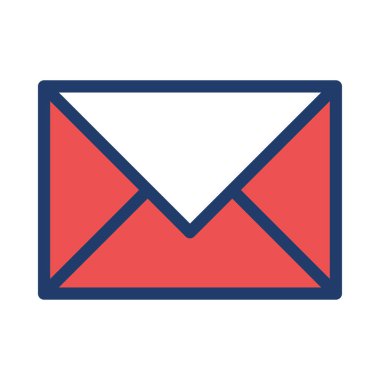 zarf simgesi vektör illüstrasyonu