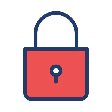 ikon vektör illüstrasyonunu kilitle