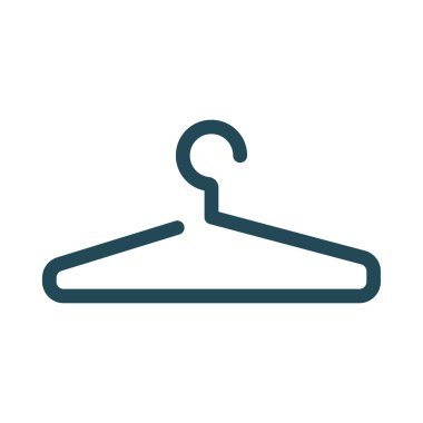 askı beyaz arkaplanda izole edildi