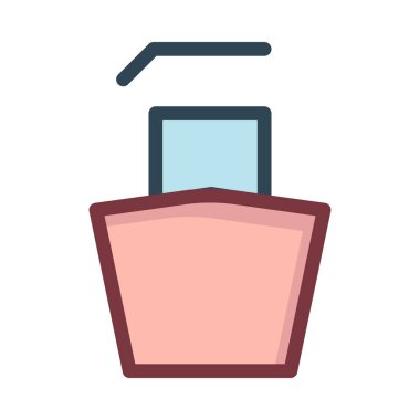 Beyaz arka plan üzerinde izole pembe ve mavi vücut losyonu