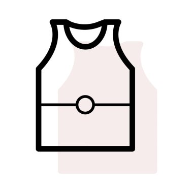 Beyaz arka plan bej gölge ile üst süslenmiş