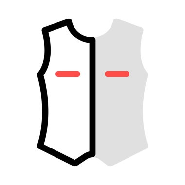 Beyaz arka plan üzerinde izole gri, siyah ve kırmızı veist