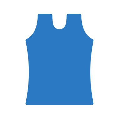 Düz stil beyaz arka plan üzerinde izole mavi top